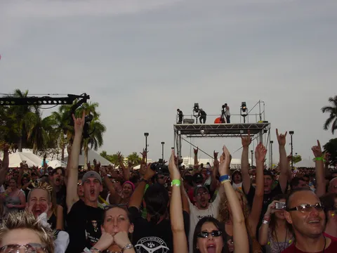 The audience during Cannabis Amp
